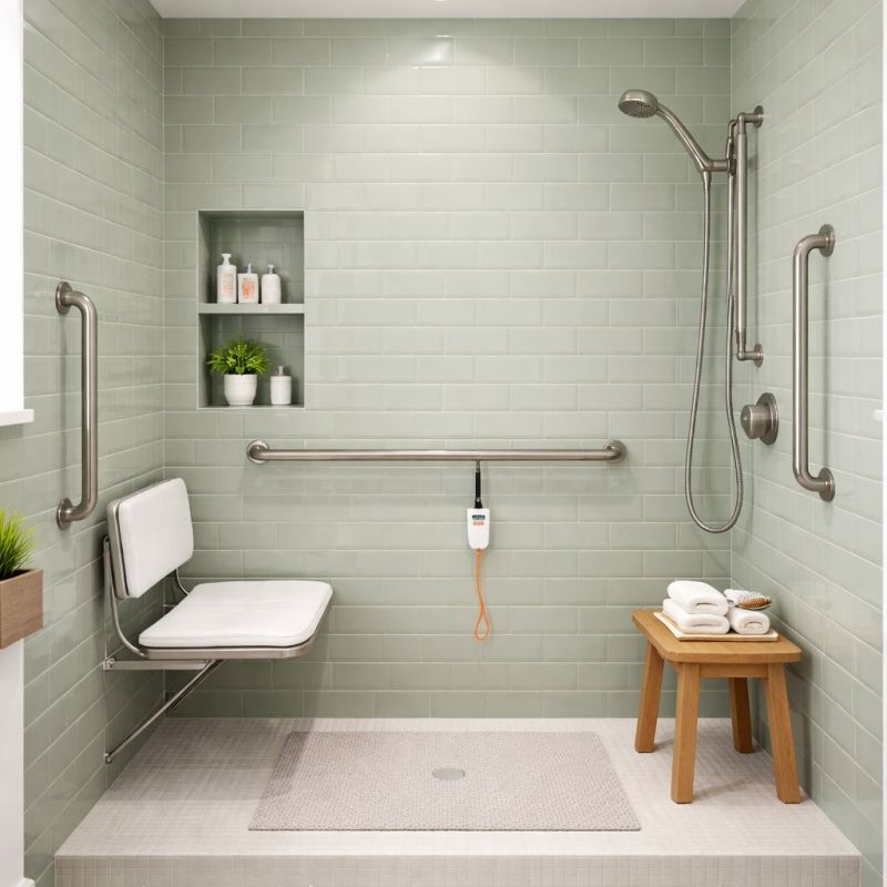 Cost of Senior Shower Installation in Union City, MI