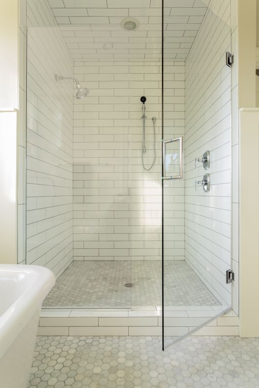 Tile-Design Shower Space